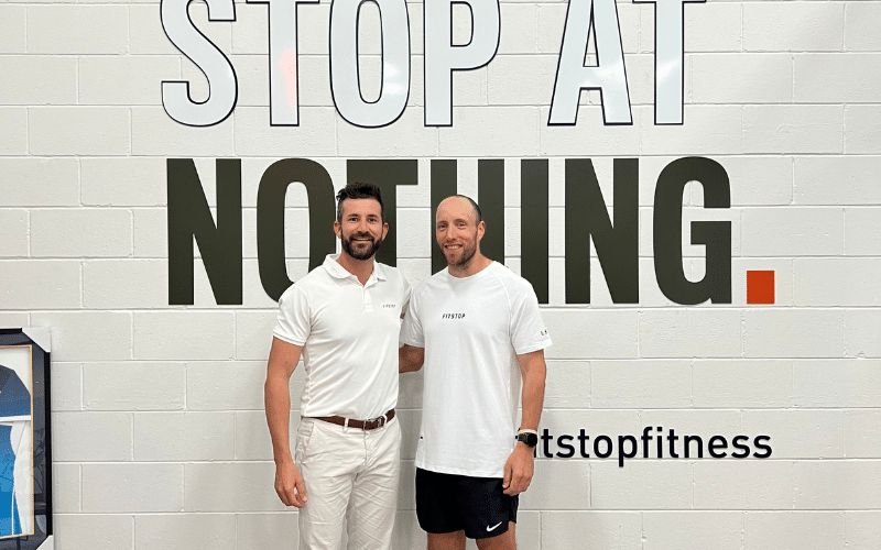 Founder Pete Hull and Timmy Franklin (Tim Runs the World)